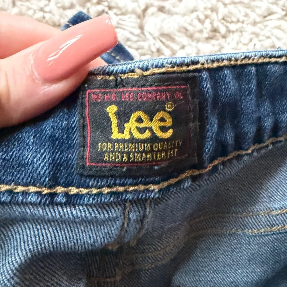 Lee Classic women’s dark Blue Flare boot cut super cute denim Jeans your style w - Picture 7 of 7